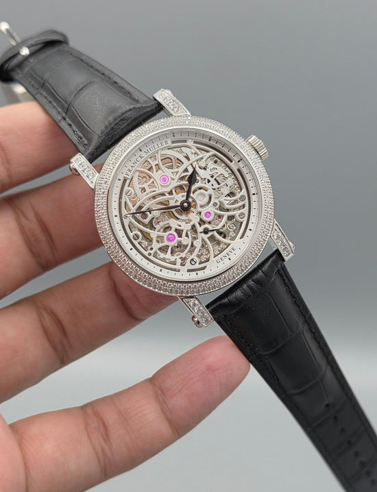 Franck Muller Genève Round Skeleton Super Clone Master Copy