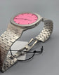 Gucci 25H Pink GG Stripe Dial Super Clone Master Copy