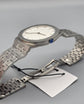 Gucci 25H Silver White Full Tone-on-GG Dial Super Clone Master Copy