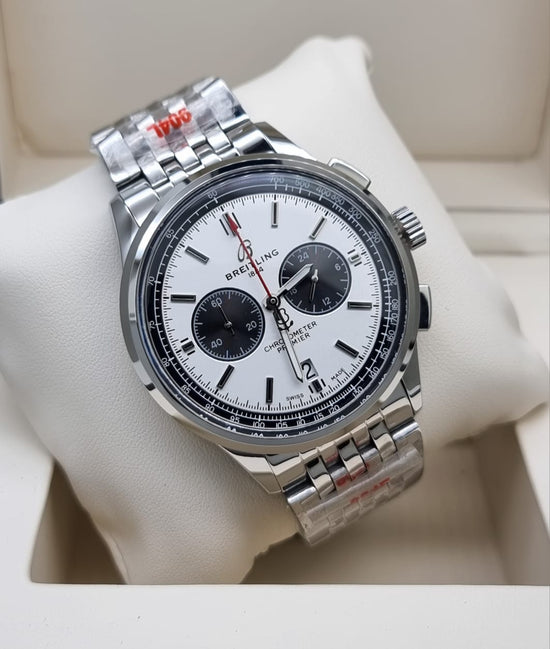 Breitling Premier B01 Chronograph Panda Dial Super Clone Master Copy