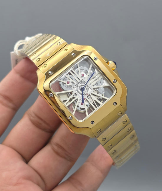 Cartier Santos Skeleton Super Clone Master Copy
